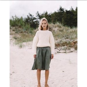 Knotty ones loop sweater.